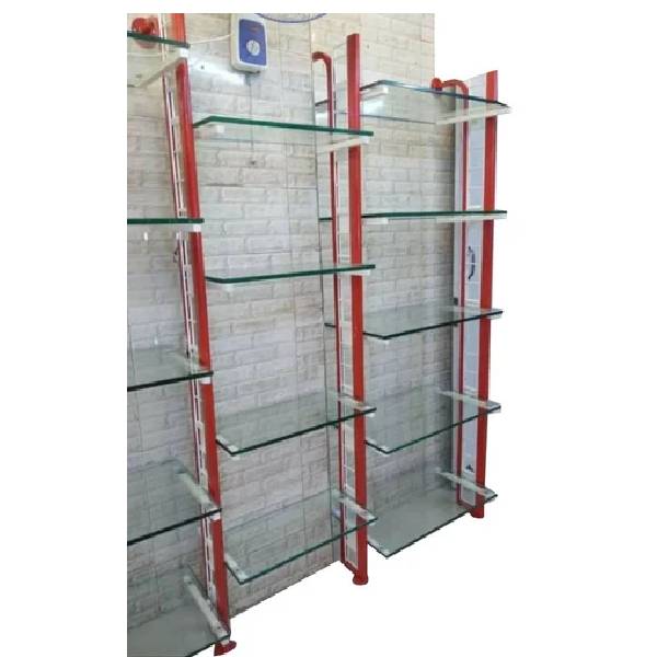 Glass Shelves Display Racks Glass in Hyderabad R S V P Retail Solutions