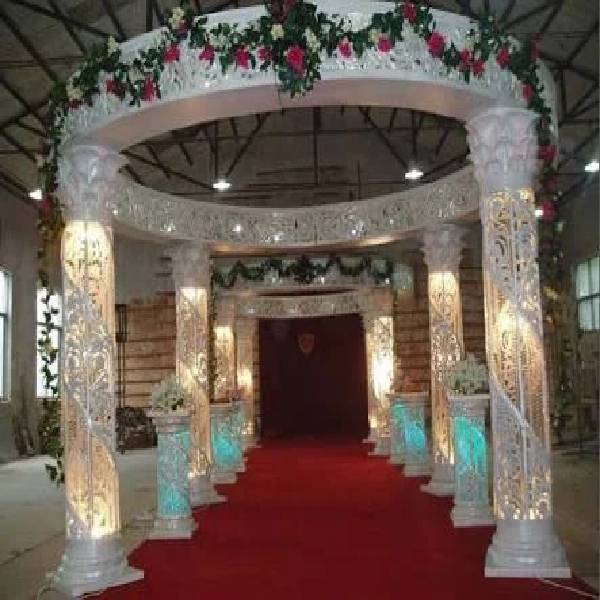 Wedding Fiber Crystal Mandap Price in Delhi, Delhi – ₹65,000