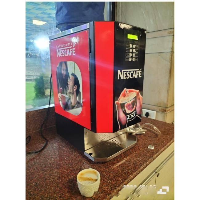NESCAFE coffee vending machine option lane GST EXTRA ALL MACHINE Price  in NOIDA, Uttar Pradesh – ₹16,000 Tea coffee vending service