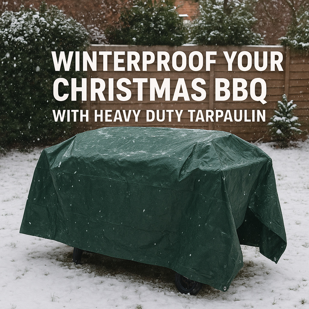 Winterproof Your Christmas BRBQ with Tarpaulin Sheet
