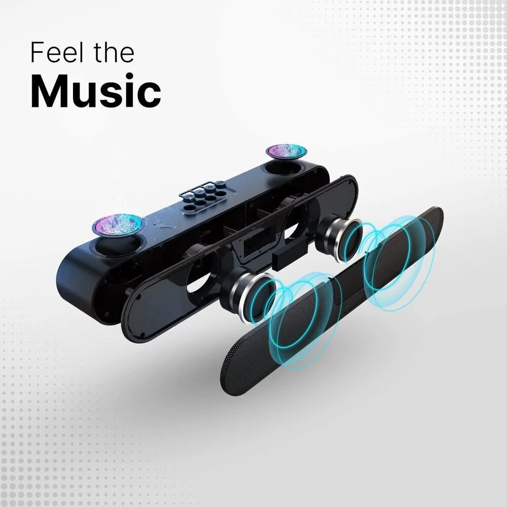 27 W Black CrossBeats Blaze B24 Bluetooth Soundbar 24W Price in