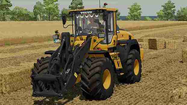 What is the width of the bucket on a Volvo L120H?