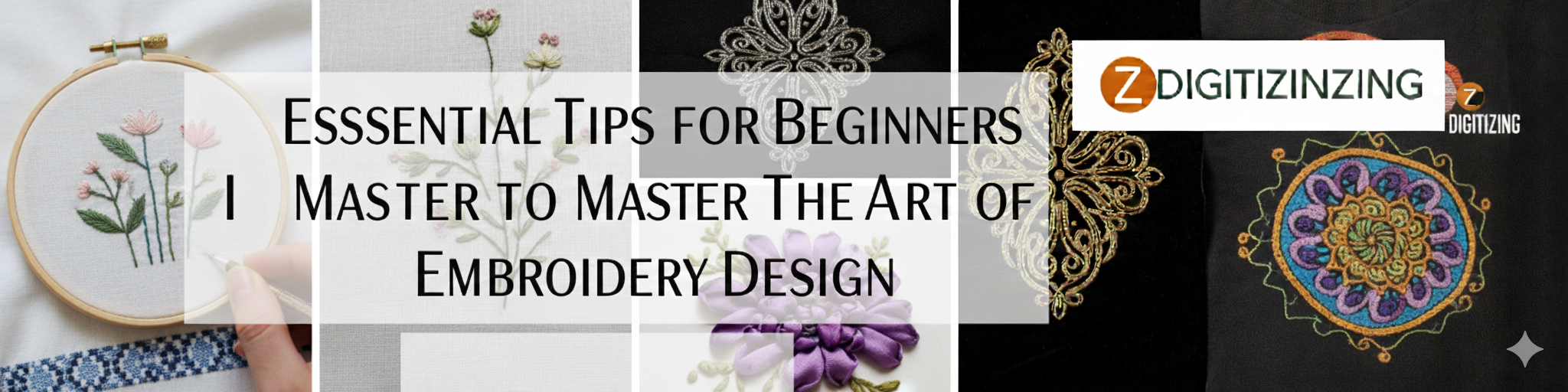 Essential Tips for Beginners to Master the Art of Embroidery Design