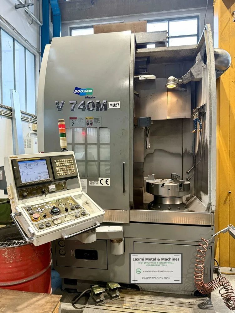 3 AXIS CNC VERTICAL TURNING CENTER DOOSAN V740 M, Maximum Turning