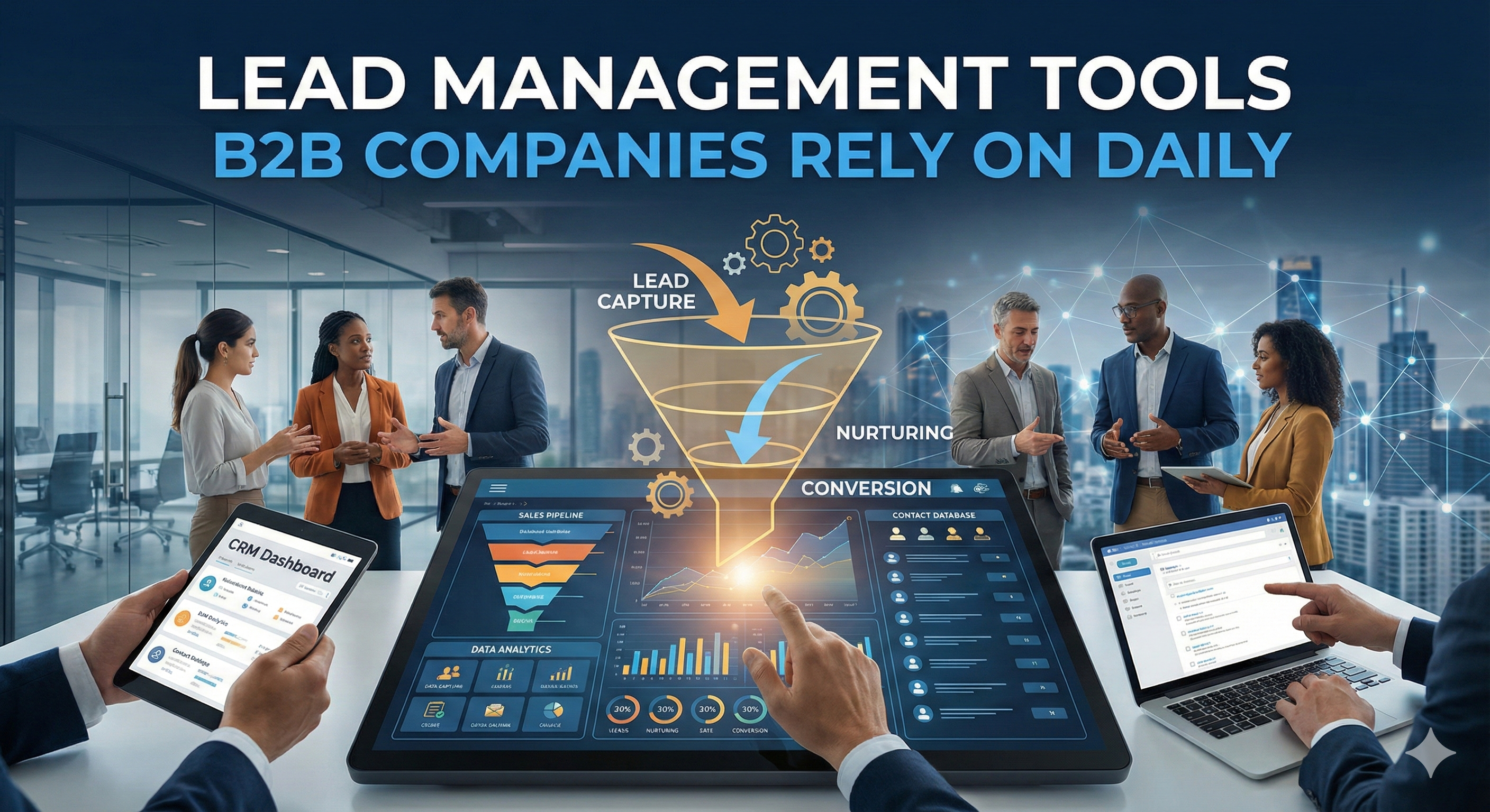 Lead Management Tools B2B Companies Rely On Daily