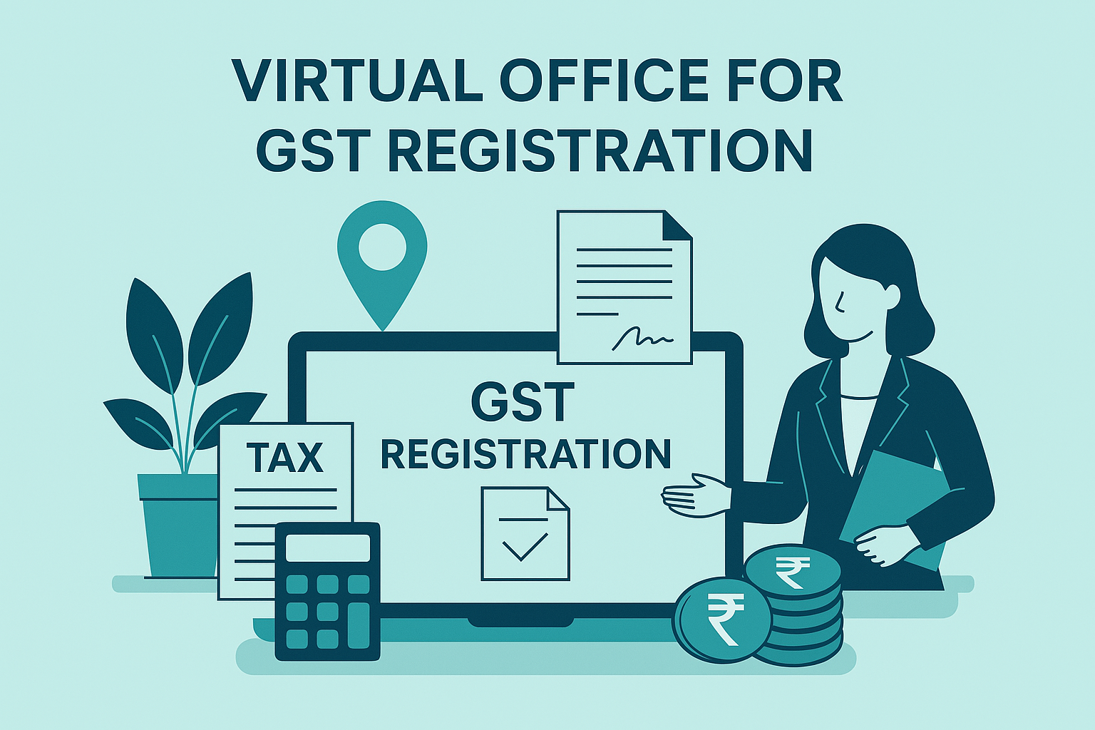 Step-by-Step Guide to Using Virtual Office for GST Registration in India