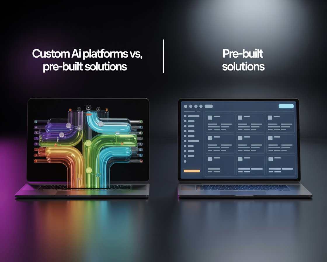 Custom AI Platforms vs. Pre-Built Solutions: Choosing the Right Path in 2025