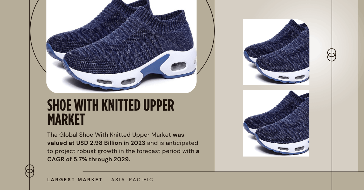 Shoe With Knitted Upper Market Growth Forecast: Demand, Trends, and Projections to {2029}