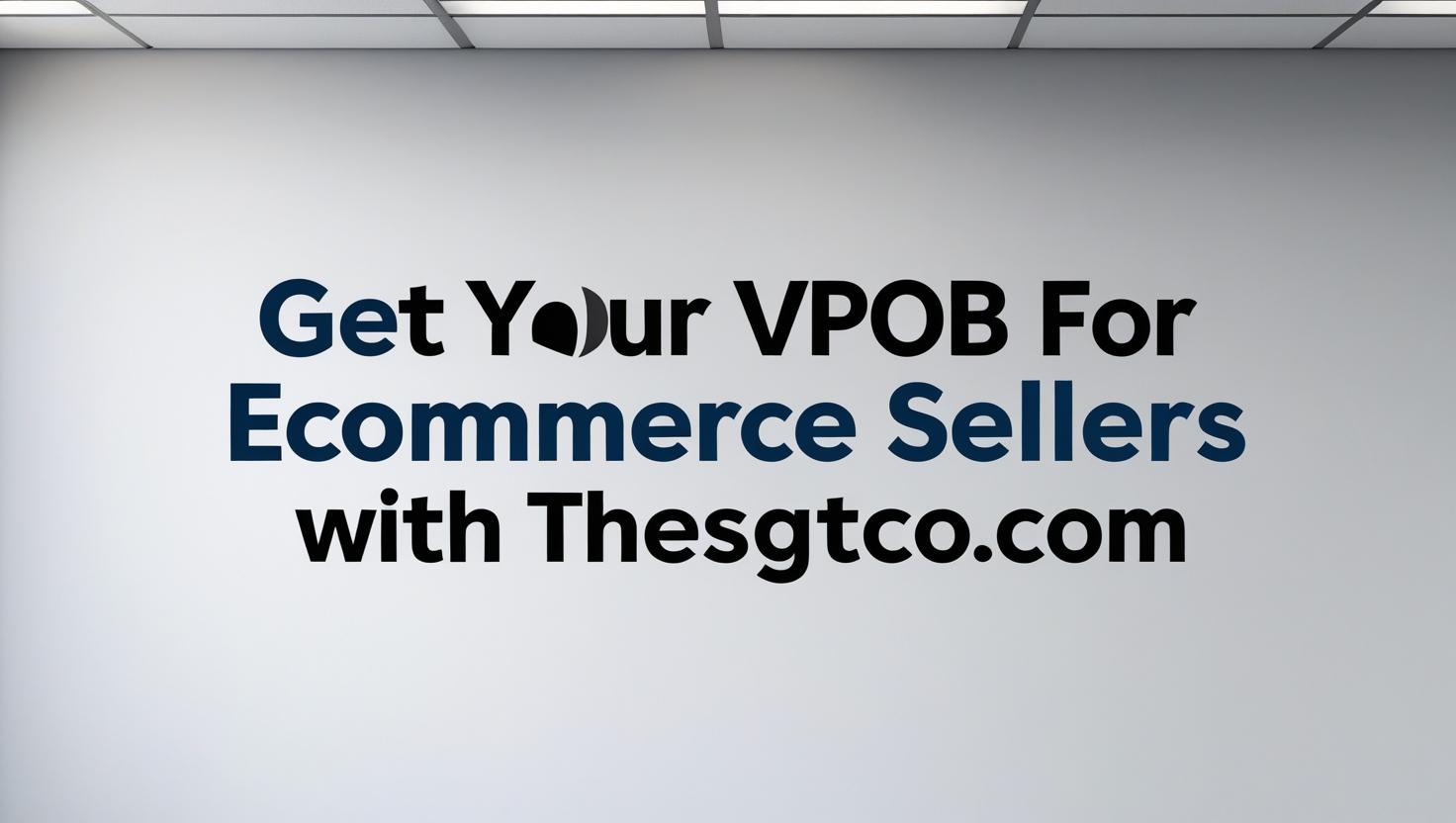 Applying for GST Registration with VPOB