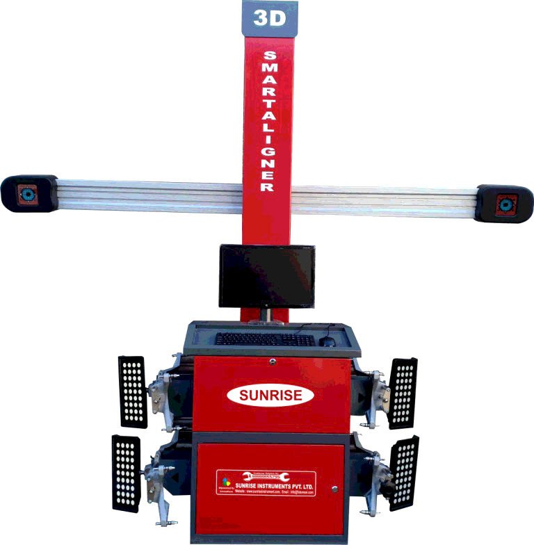 3D Truck Wheel Alignment in Pune Sunrise Instruments Private Limited