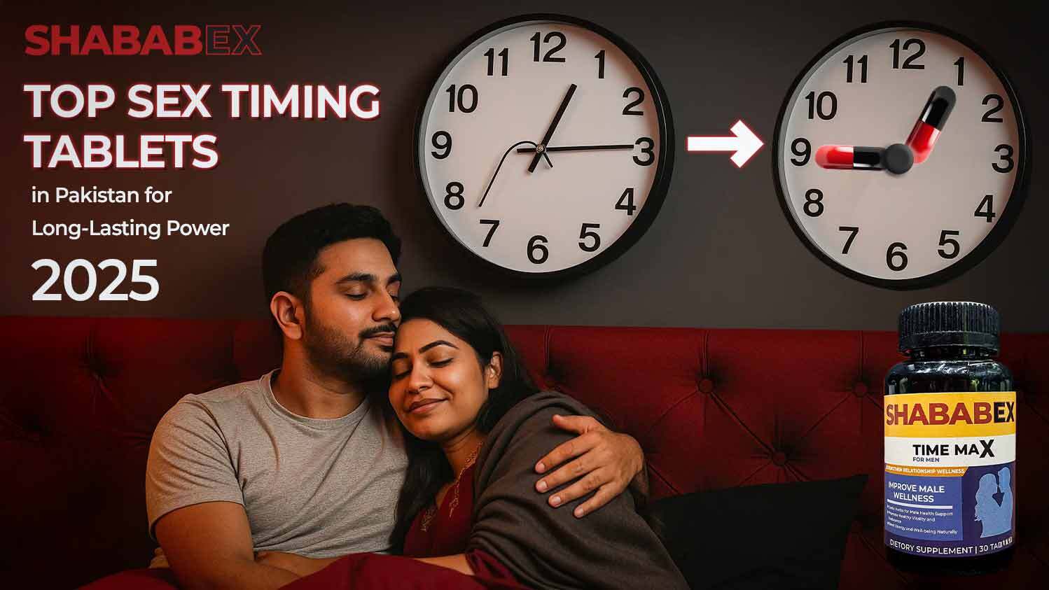 Man Timing Tablets and Capsules for Men Online in Pakistan - ShababEX