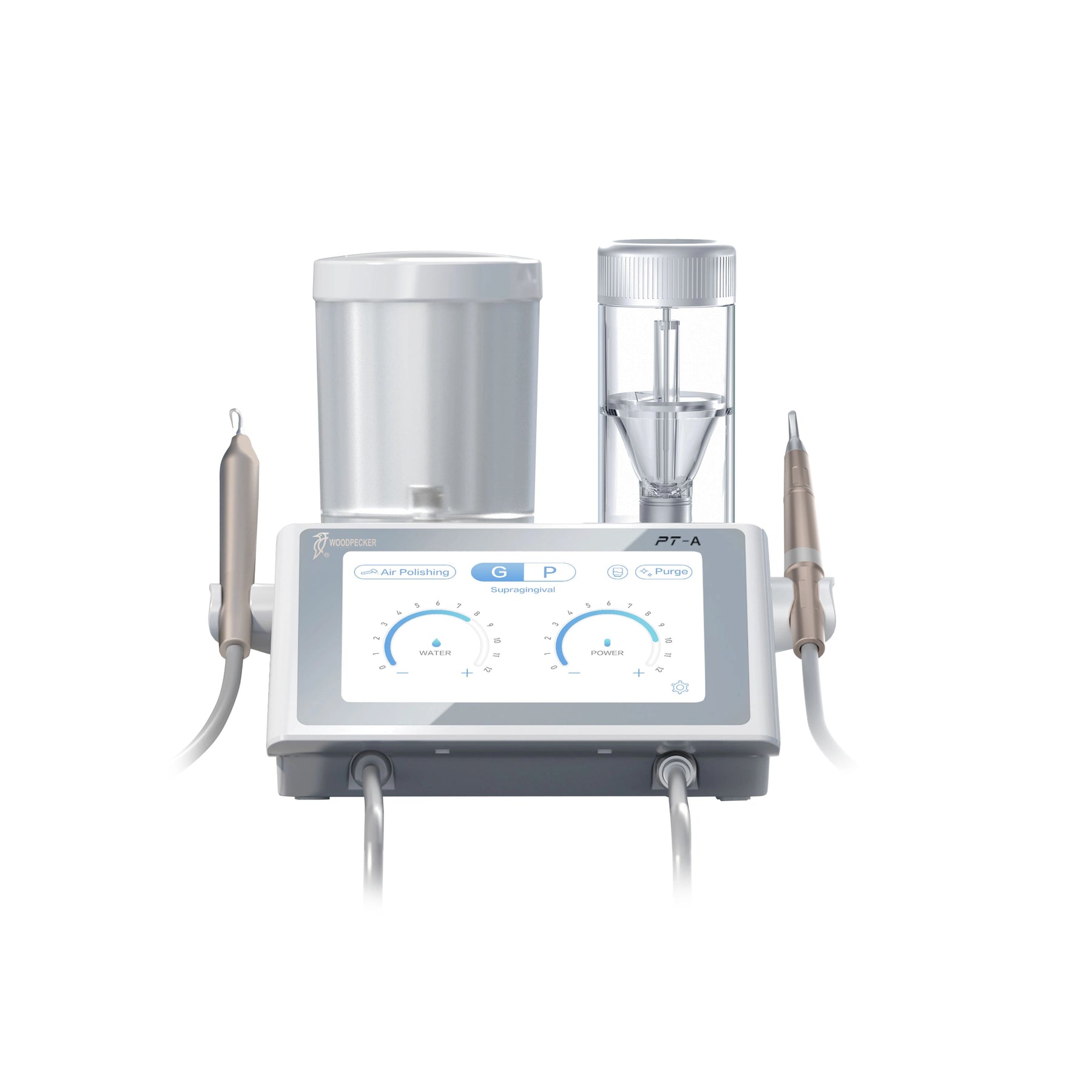 Woodpecker PT-A Ultrasonic Scaler and Air Polisher for Comfortable Dental Cleaning