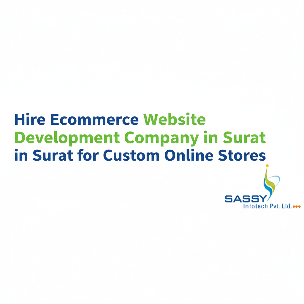 Hire eCommerce Website Development Company in Surat for Custom Online Stores