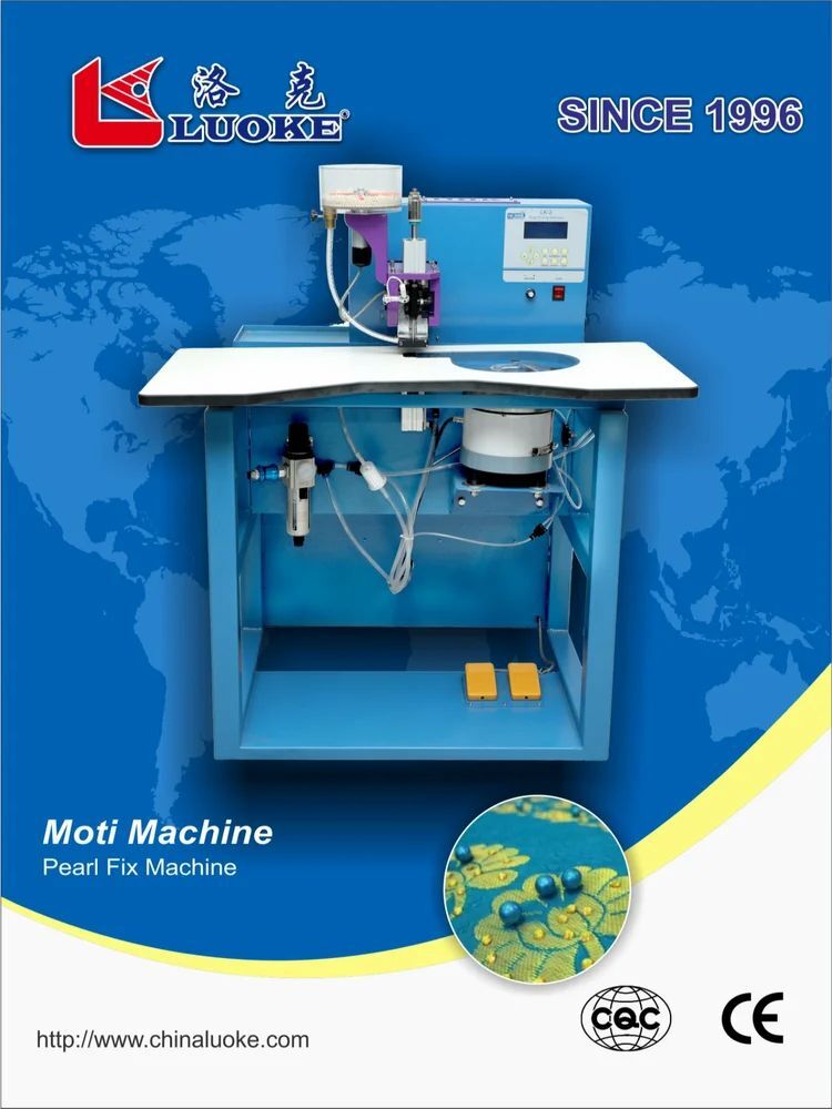 50Hz Automatic High Speed Pearl Fix Machine, 280V Price in Surat