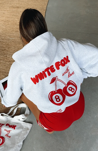 Why do fashion lovers collect White Fox hoodies?
