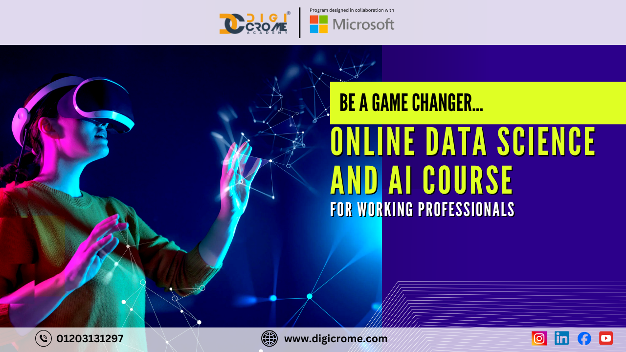 Online Data Science and AI Course | Explore Cutting-Edge Artificial Intelligence and Machine Learning Programs | Digicrome