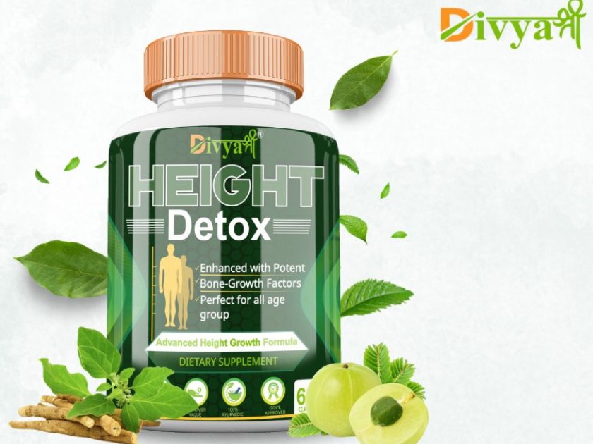 DivyaShree Height Detox Capsule for Height Growth