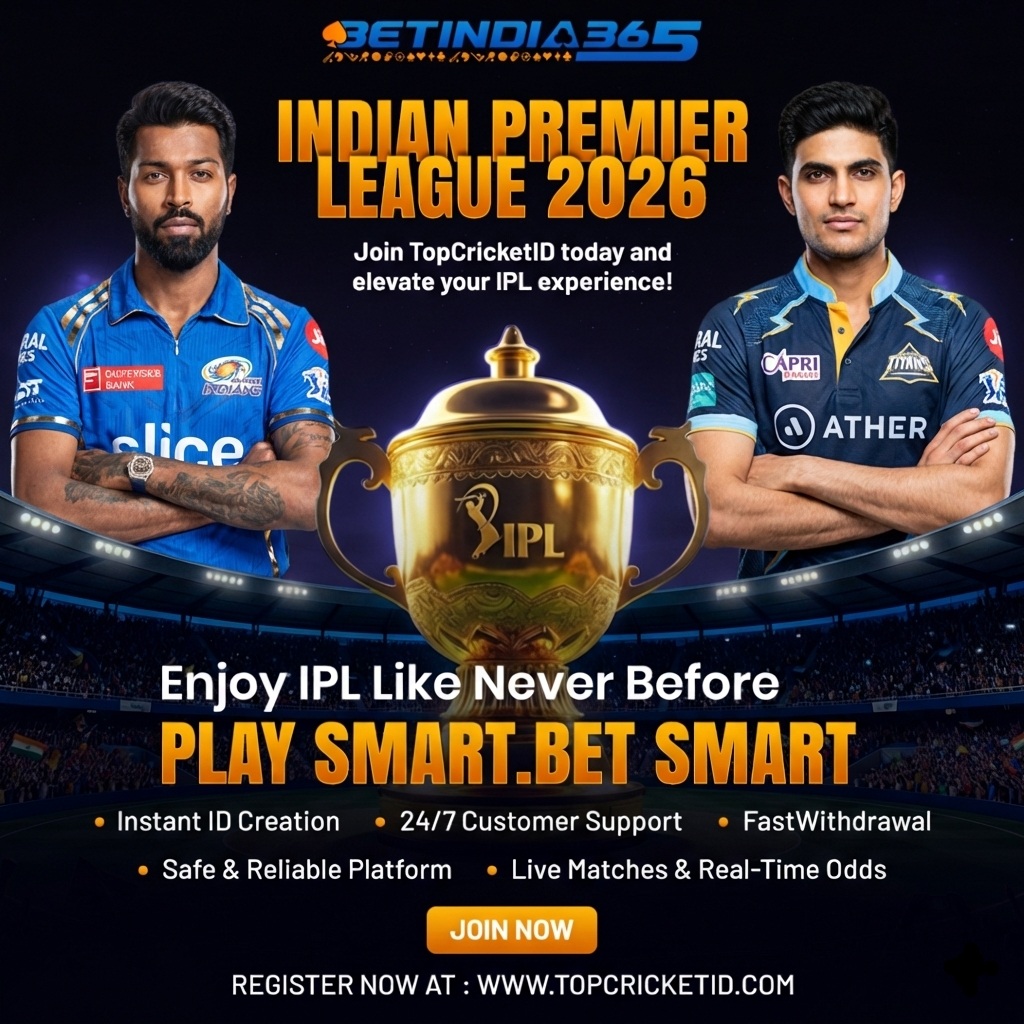 Cricket ID Online for Safe Betting Only on TopCricketID.com