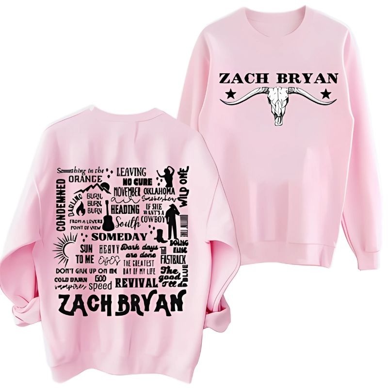 Zach Bryan Apparel & Tour Merch for 2024