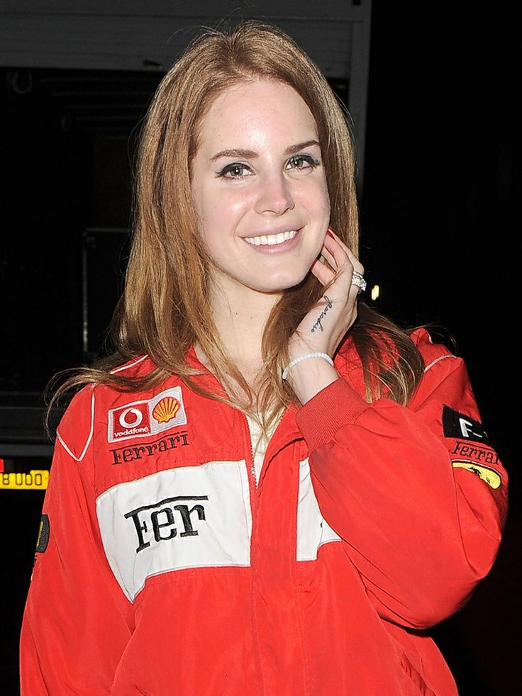 Why did Lana Del Rey choose to wear the Ferrari jacket?