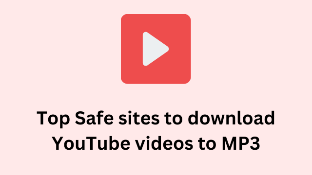 Best safe Youtube to Mp4 Converter tool 2025