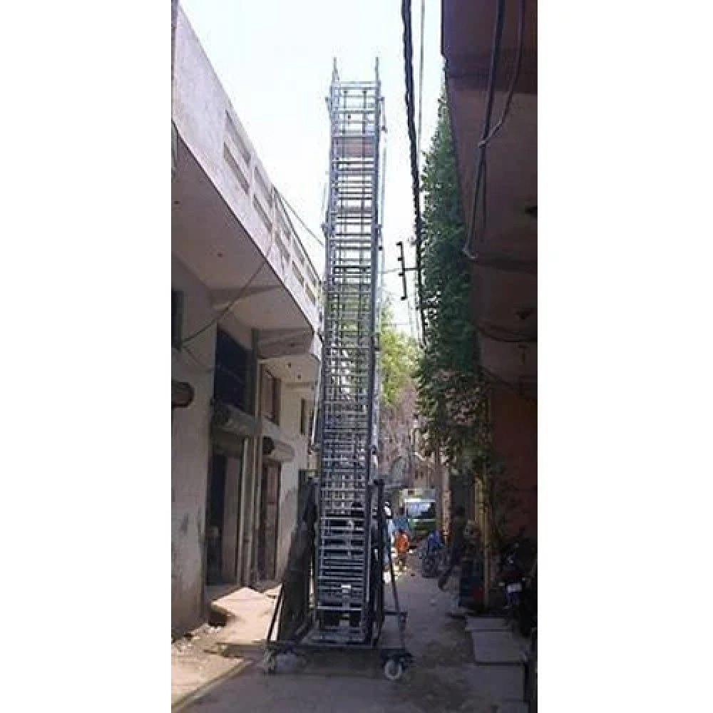 8 ft Aluminium Tiltable Tower Ladder in Chennai Spiderman Technology