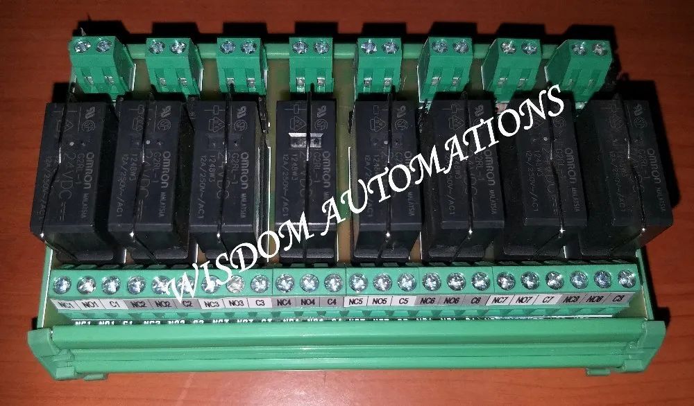 8 Relay Interfacing Modules, 24VDC, DC Manufacturer & Seller in ...