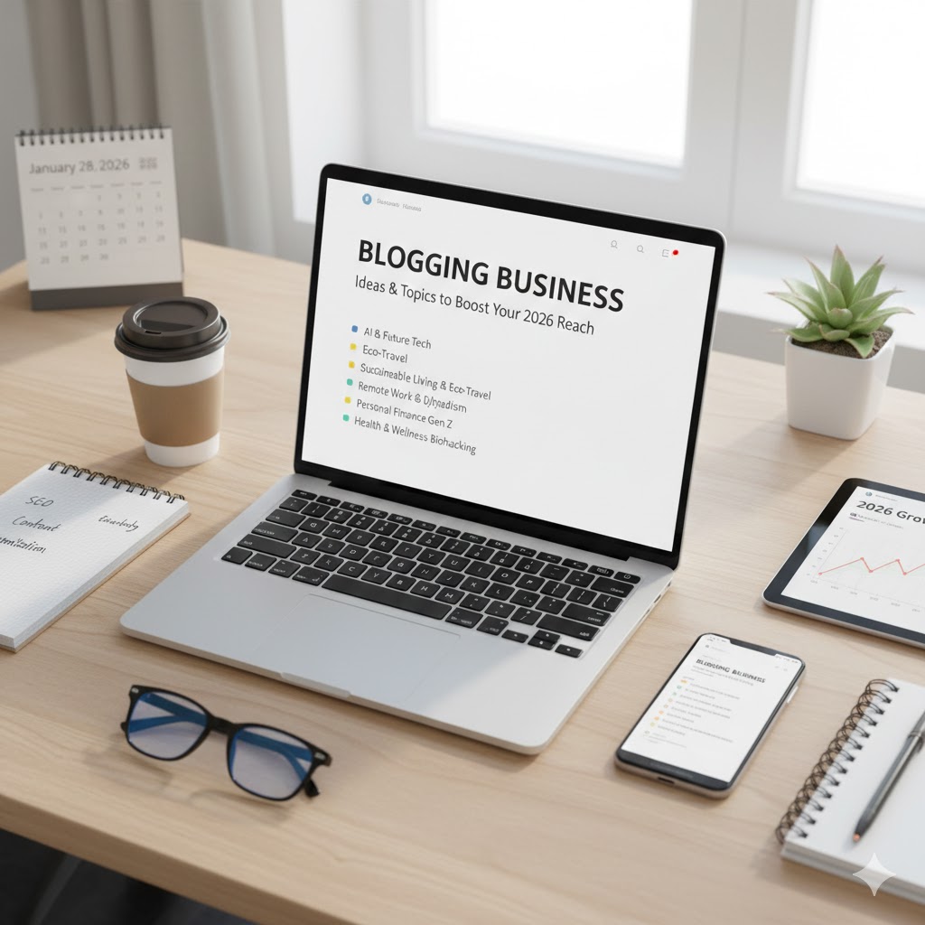 Blogging Business Ideas & Topics to Boost Your 2026 Reach