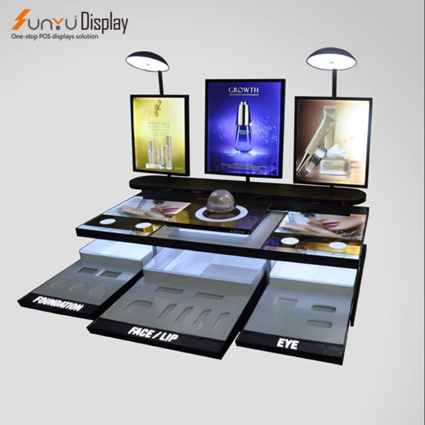 Luxury Brand Displays with High-End Finishes & Detailing