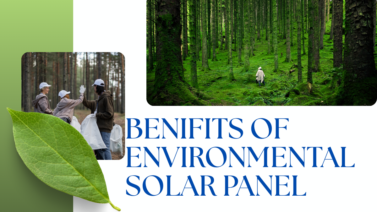 Environmental Benefits of Industrial Solar Panels
