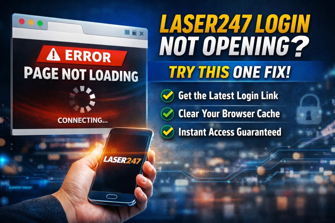 Laser247 Login Not Opening? This One Fix Is Working for Everyone