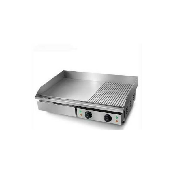 Silver Stainless Steel Electric Griddle Plate