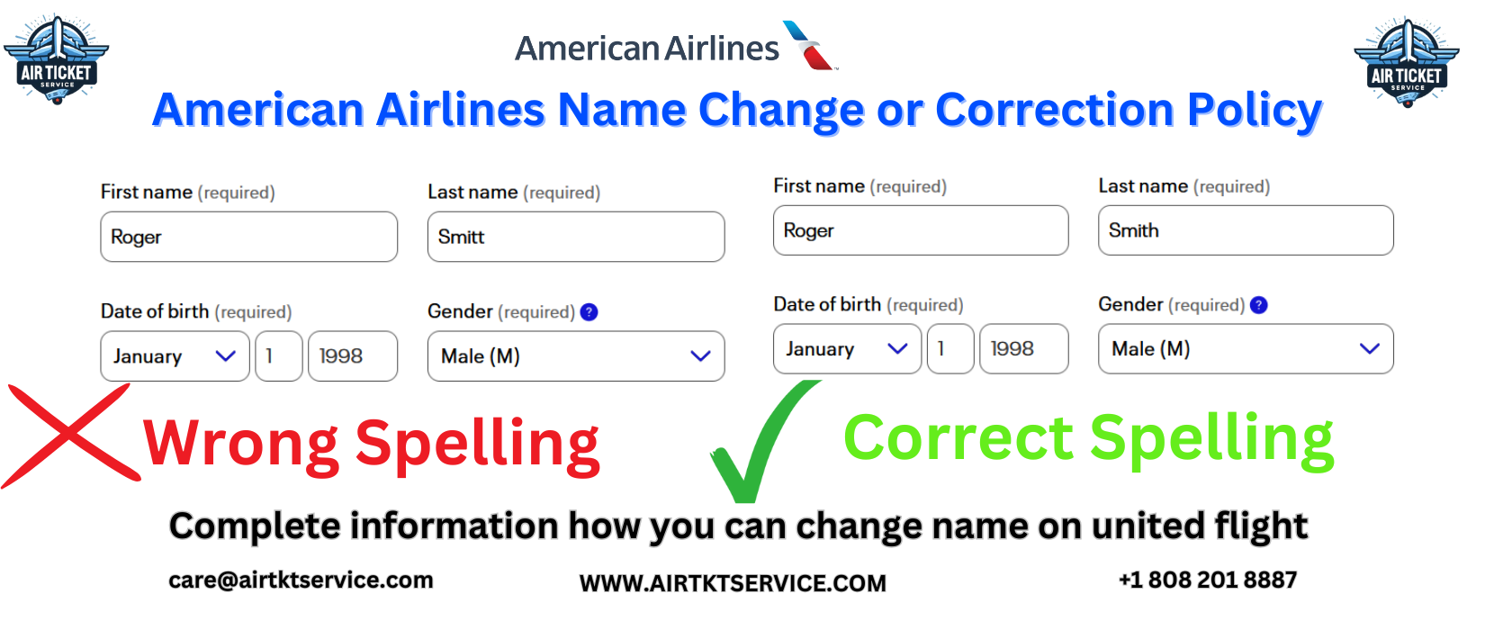 American Airlines Name Change Policy: A Comprehensive Guide