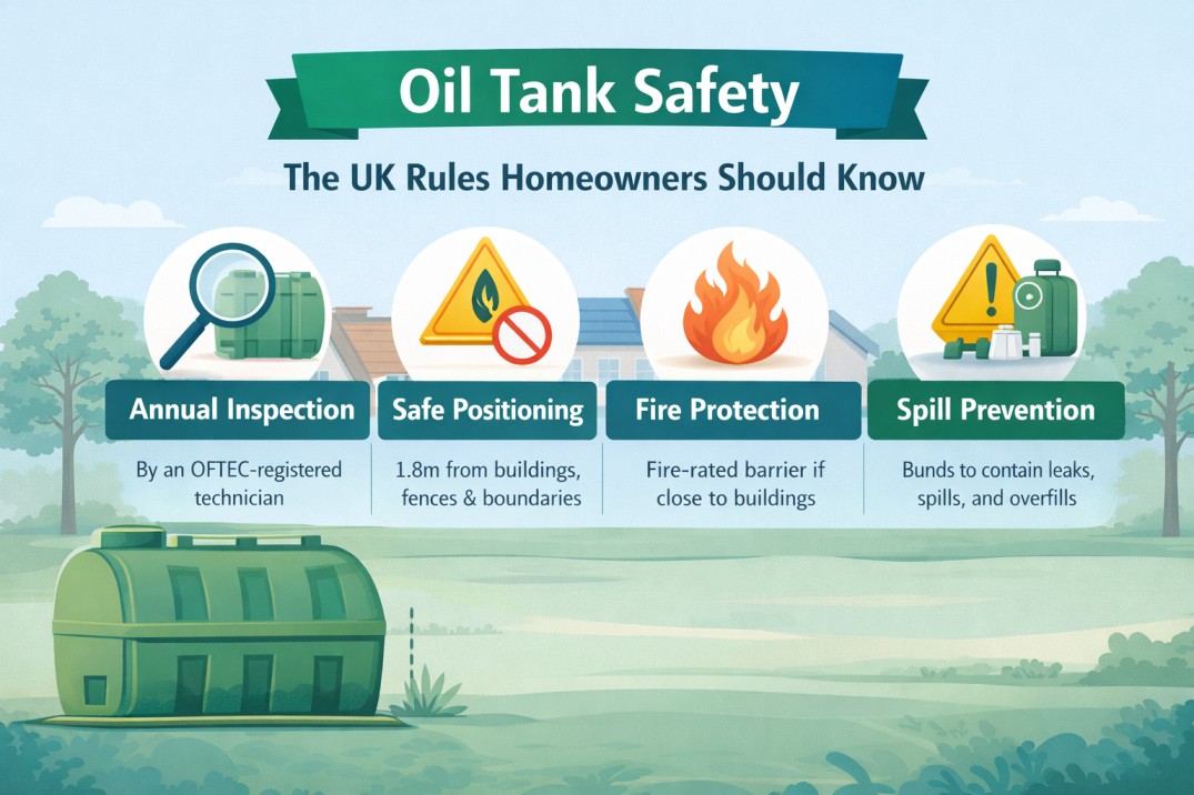 Oil Tank Safety: The UK Rules Homeowners Should Know