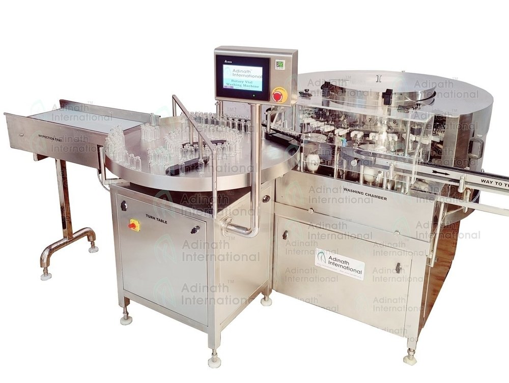Adinath Pharmaceutical Ampoule Washing Machine, PAWM in Ahmadabad