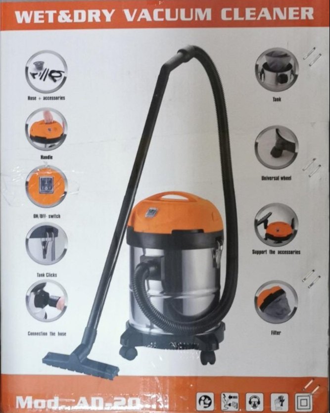 Adnic 1000 AD 20 Wet and Dry Vacuum Cleaner in Coimbatore Mashreq