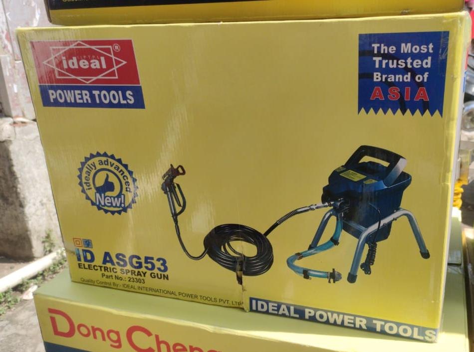 Airless Paint Sprayer Ideal, Model Name/Number Id Asg53, Automation