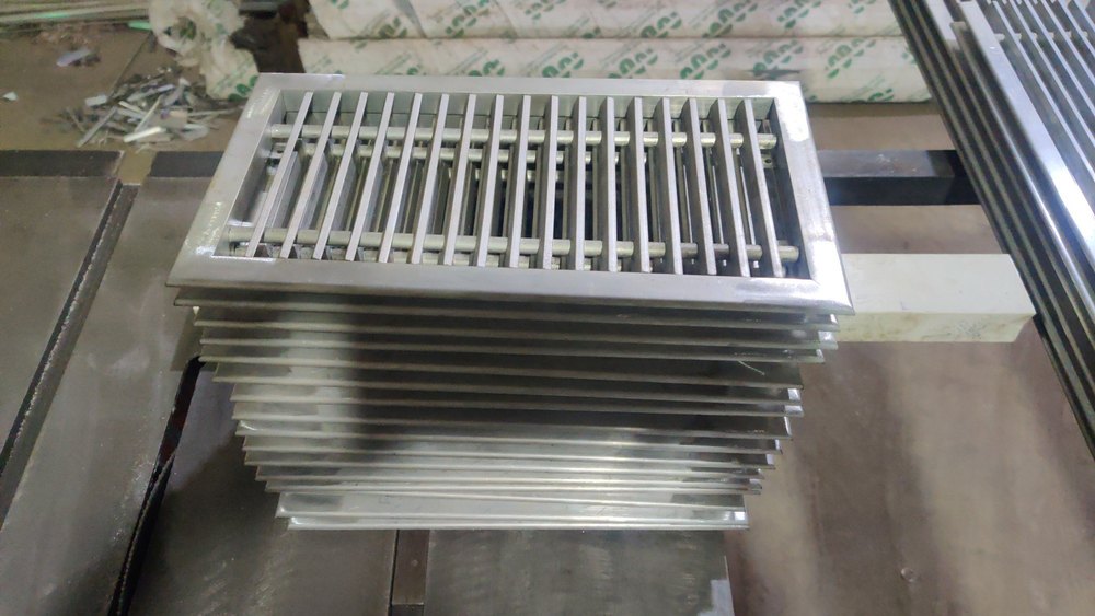 Aluminium Stationary Louver Hvac Linear Grill Manufacturer & Seller in