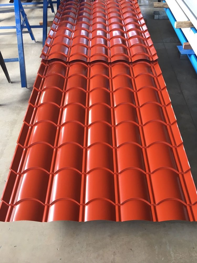 Aluminum Galvanised Mangalore Tile Roof Sheet in Pune Peb Surya Infra