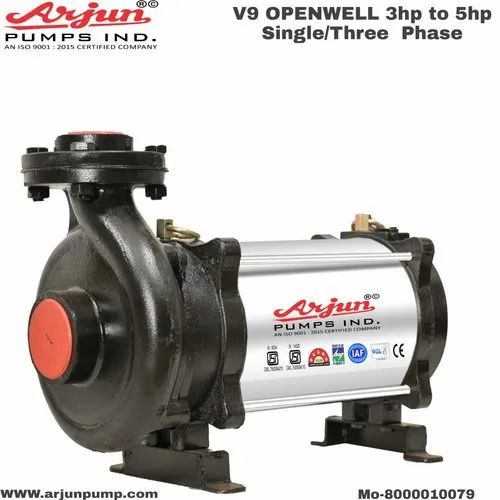 Arjun Pumps Single Phase 5 Hp Open Well Submersible Pump, 100 500 LPM