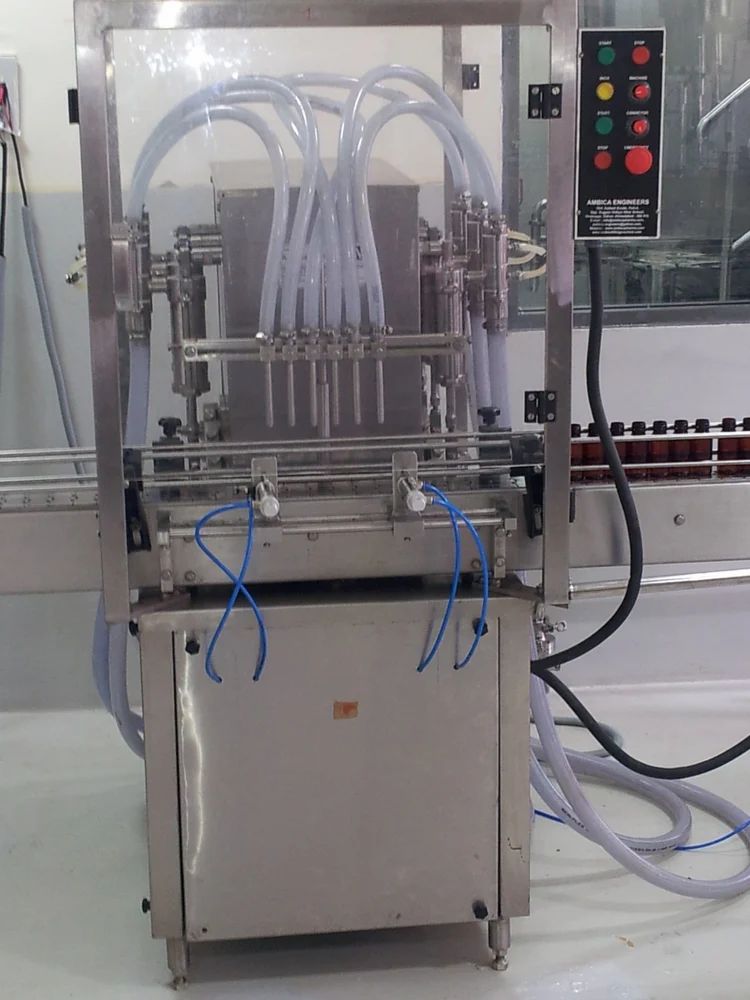 Automatic Bottle Filling Machines, Power Consumption 4 hp, Filling