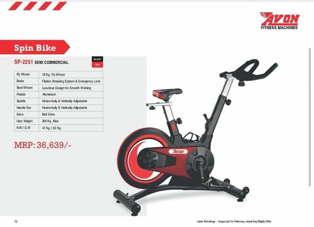 Avon Gym Equipment Avon Cycling Machine Avon AB 1413 Air Exercise
