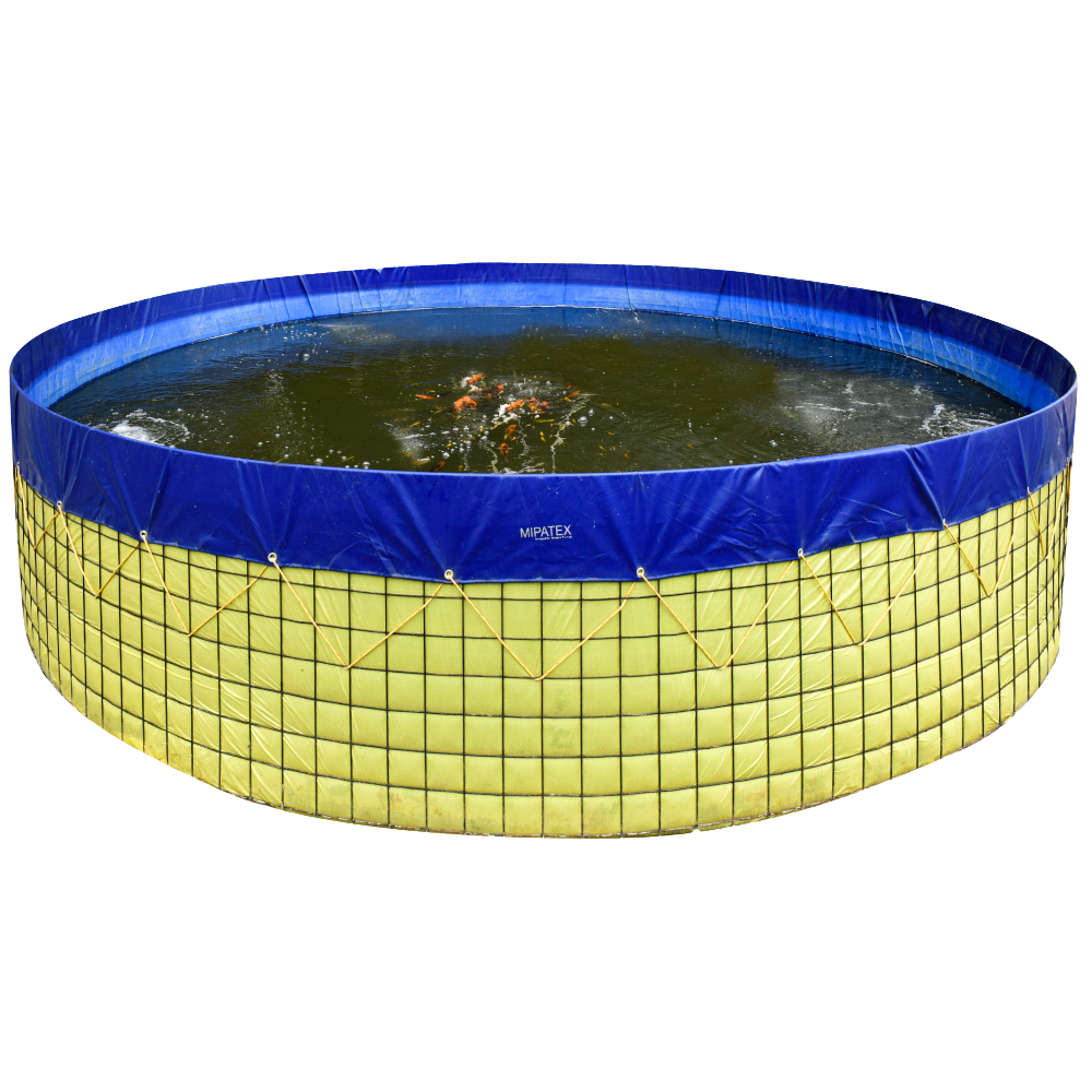 Biofloc Tank, Fish Farming Tank For Aquaculture, HDPE, 500 Micron, 4 M
