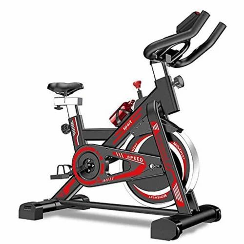 Black Upright Enegie Fitness Exercise Cycle Spinning, For