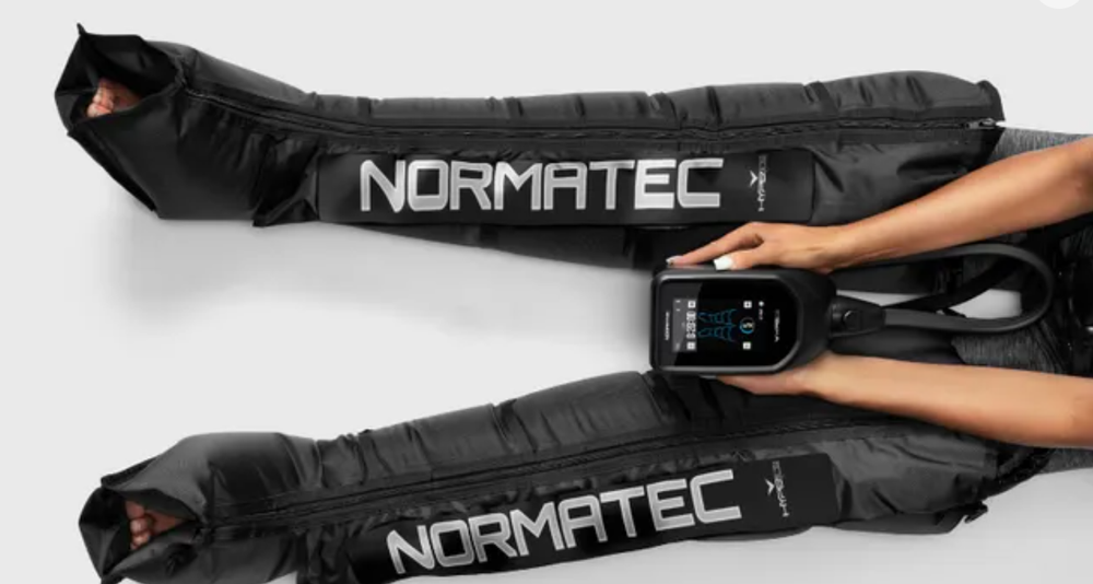 Black Vibrating Hyperice Normatec 2.0 Pro Leg System, For Household