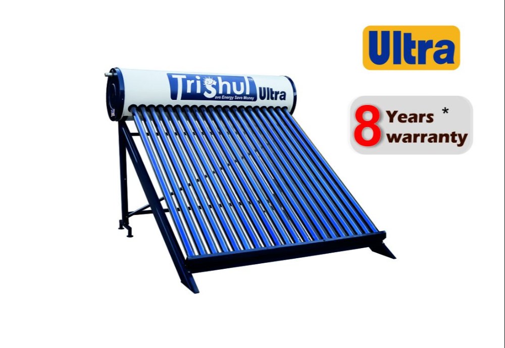 Blue And Grey Trishul Solar Water Heater, Model Number Eco/Ultra