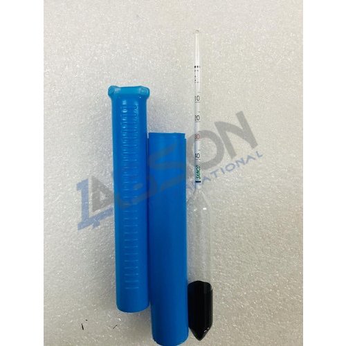 Borosilicate Glass Round Digital Milk Lactometer, For Labortary