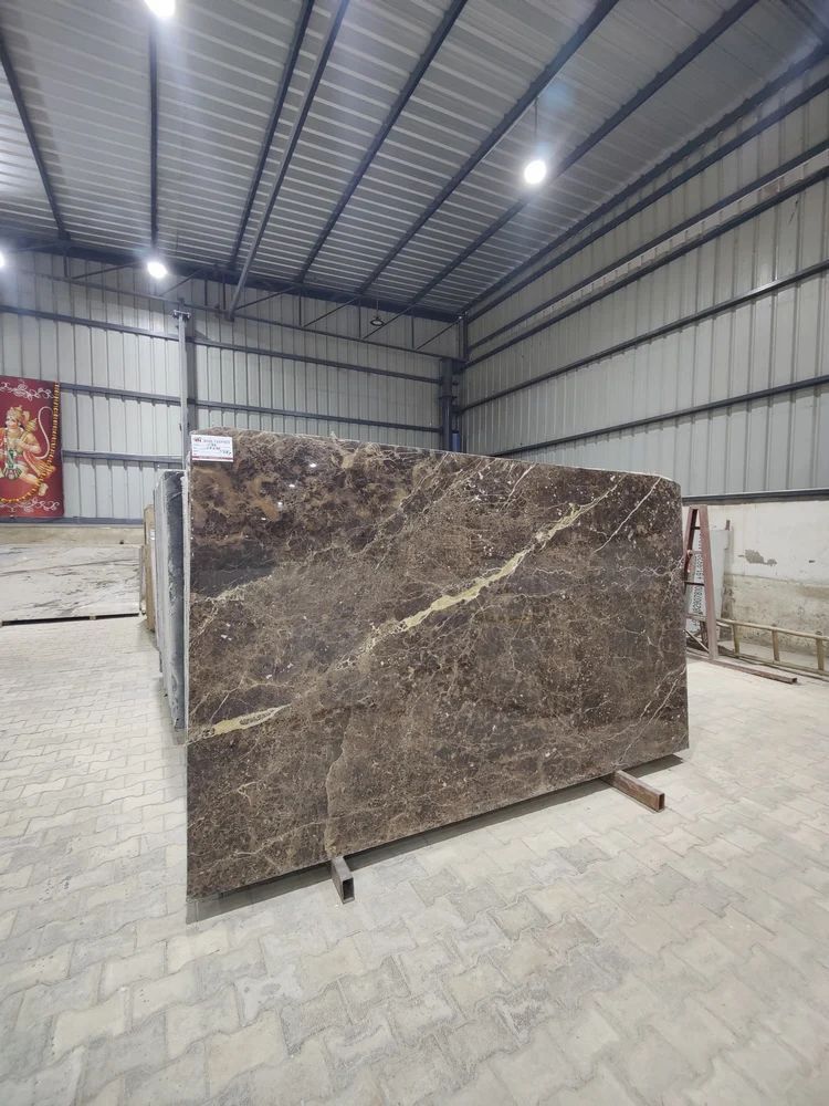 Brown Dark Emperador Italian Marble, Thickness: 18 mm Manufacturer
