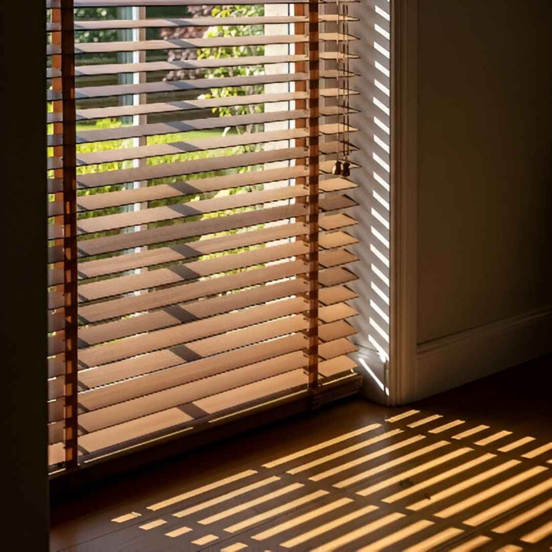 Wooden Blinds in Bangalore | Natural & Elegant Window Solutions