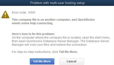 Fix QuickBooks Error H505 – Expert Solutions